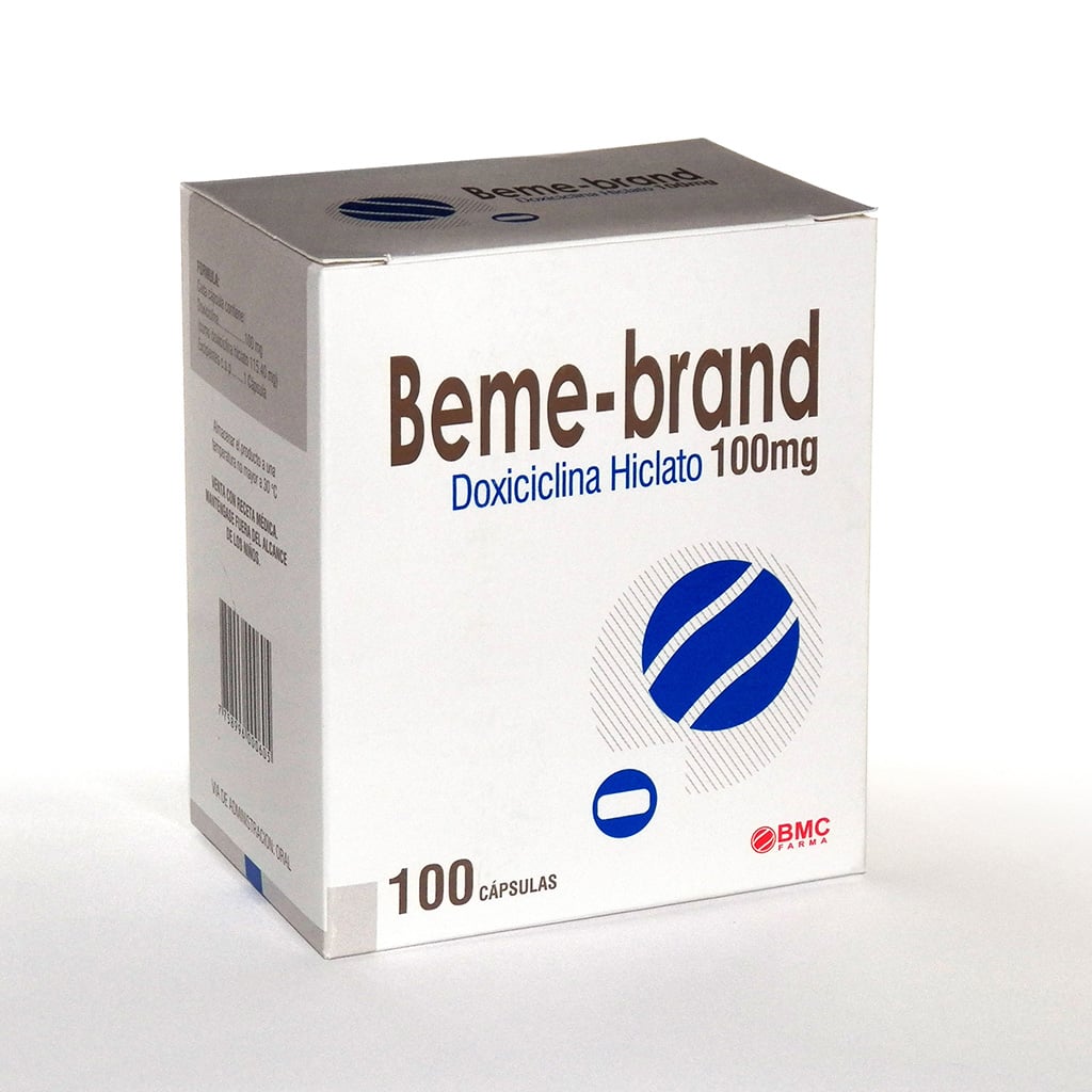 Beme-Brand 100 Mg C&aacute;psula  - Blister 10 UN, , large image number null
