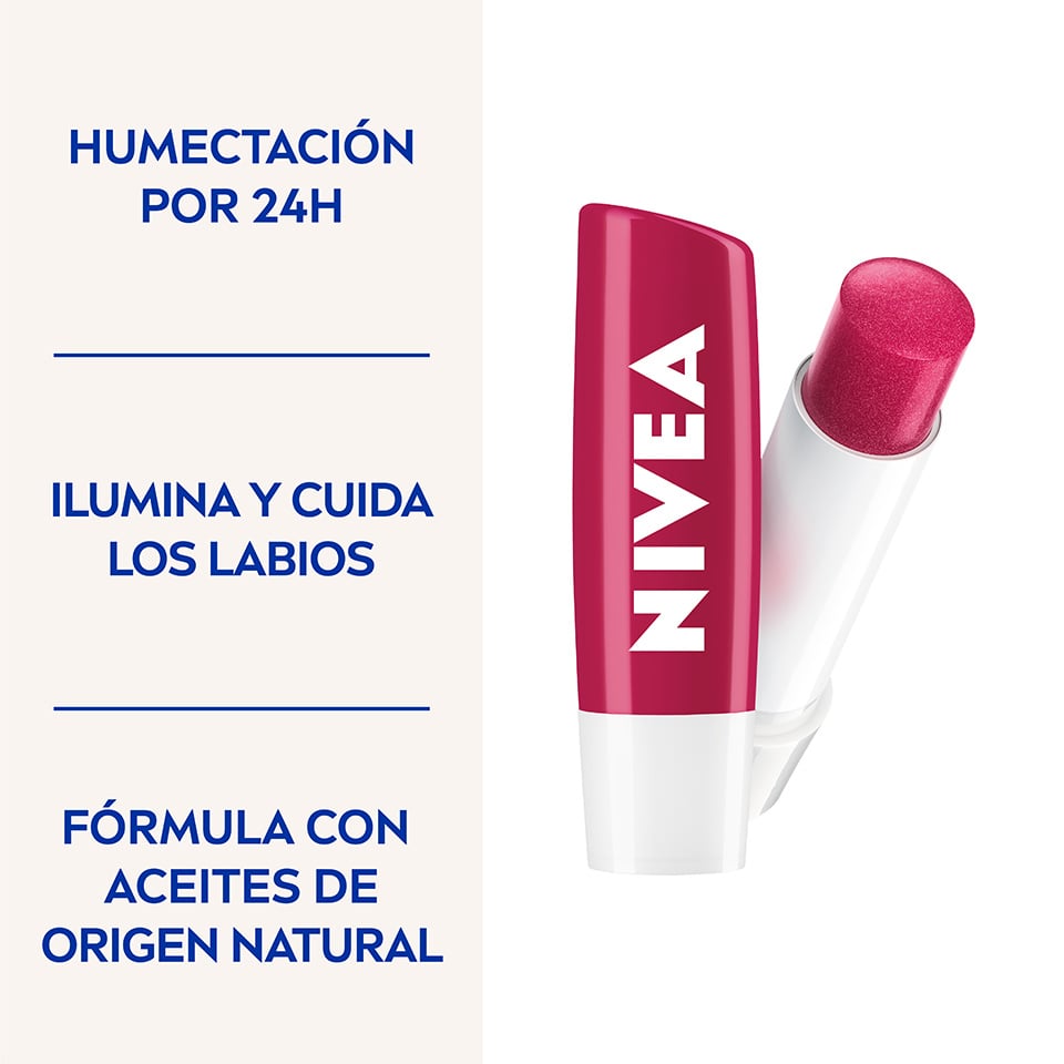 Labial Nivea Lip Care Cherry - Tubo 4,8 G, , large image number null