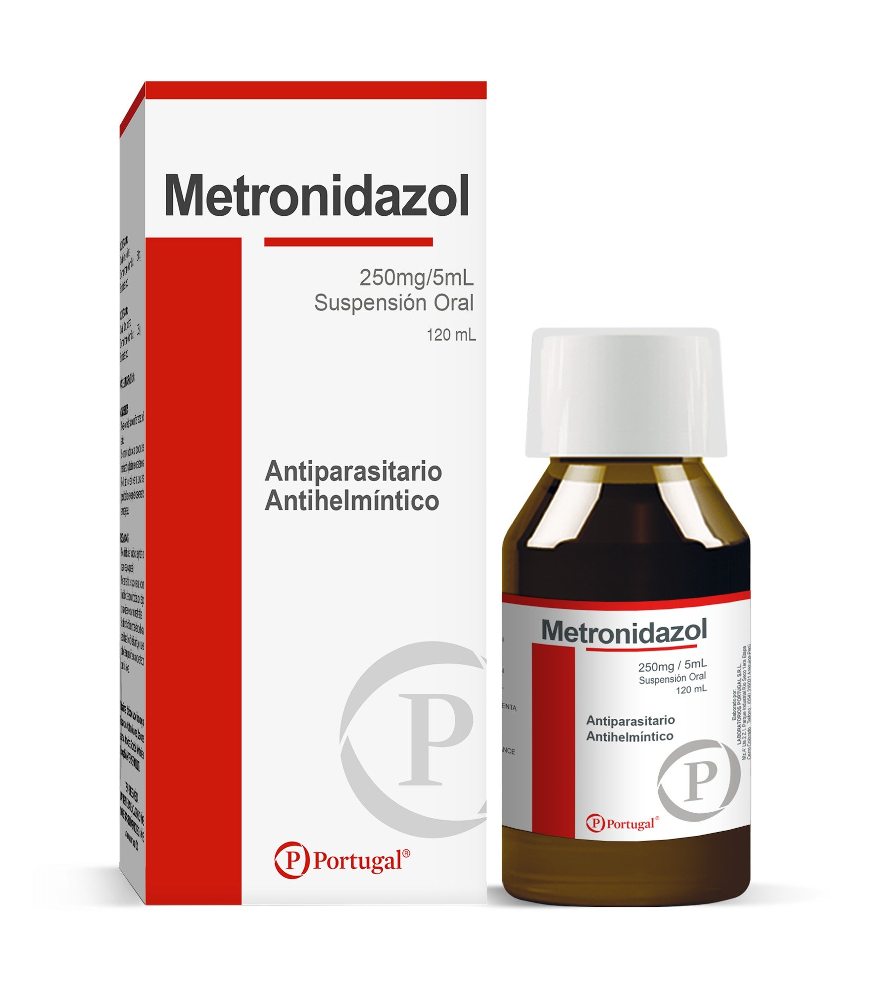 Metronidazol 250mg/5ml - Frasco 120 ML, , large image number null
