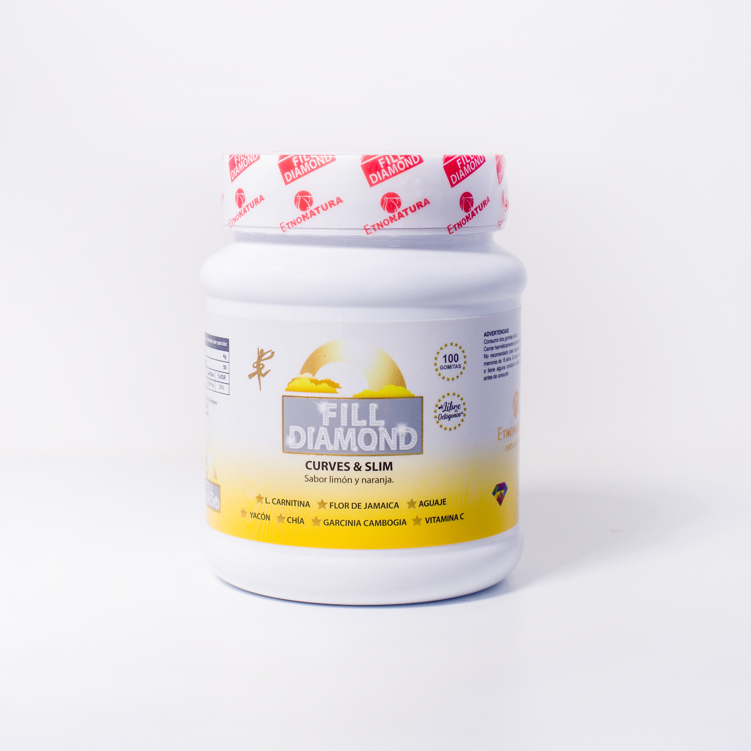 Filldiamond Curves Slim - Frasco 100 UN, , large image number null