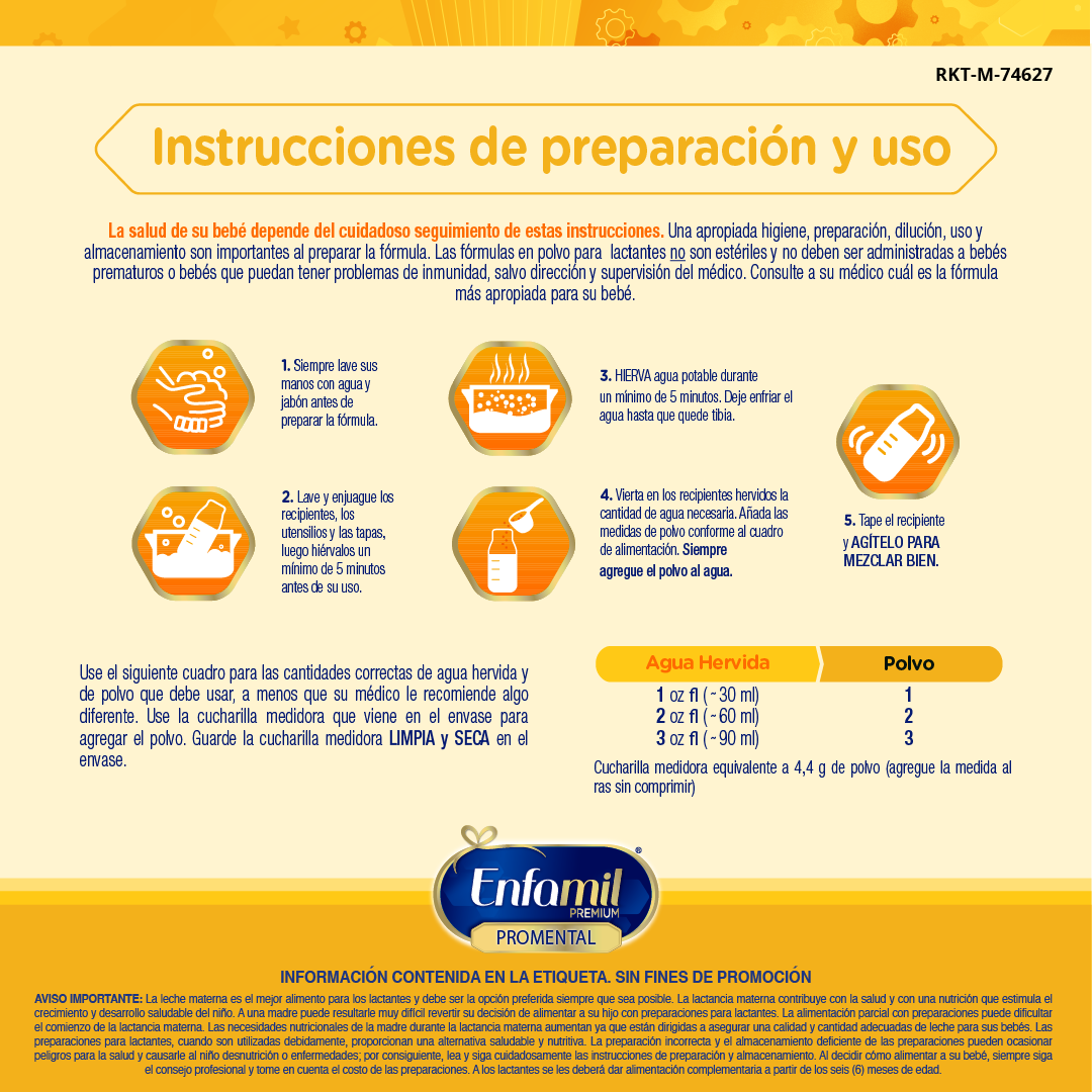 Enfamil Premium Pro Mental De 0 a 12 meses - Lata 800 G, , large image number null