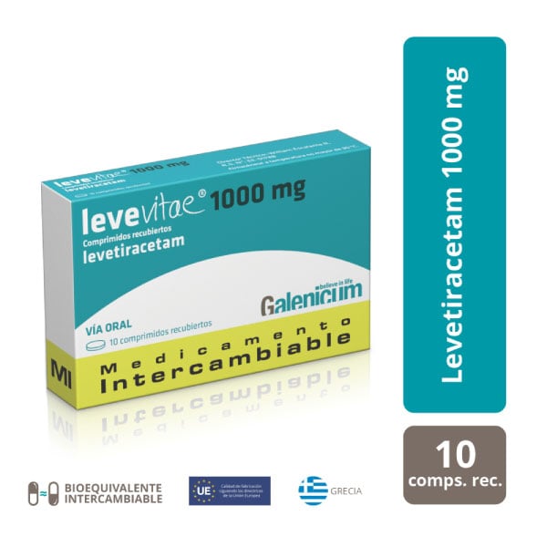 Levevitae 1000MG - Caja 10 comprimidos, , large image number null