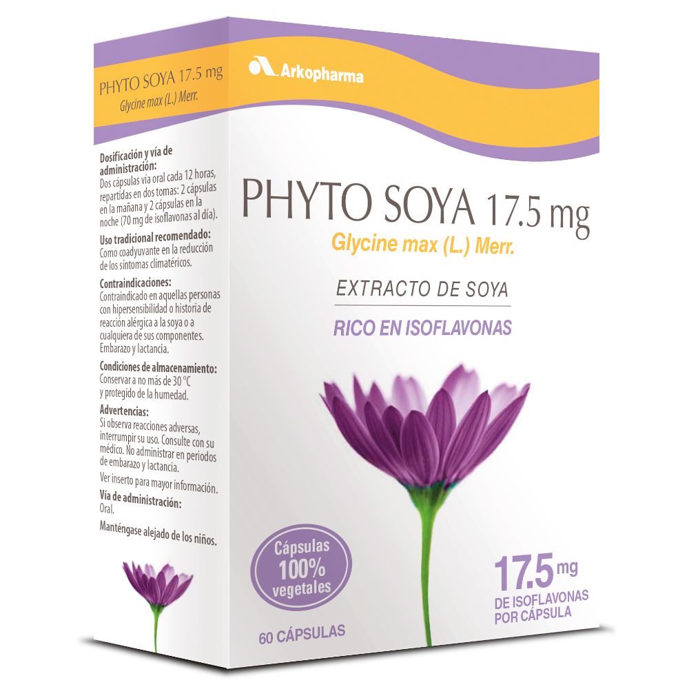 Phyto Soya  17.5 Mg - Caja 60 C&aacute;psulas, , large image number null
