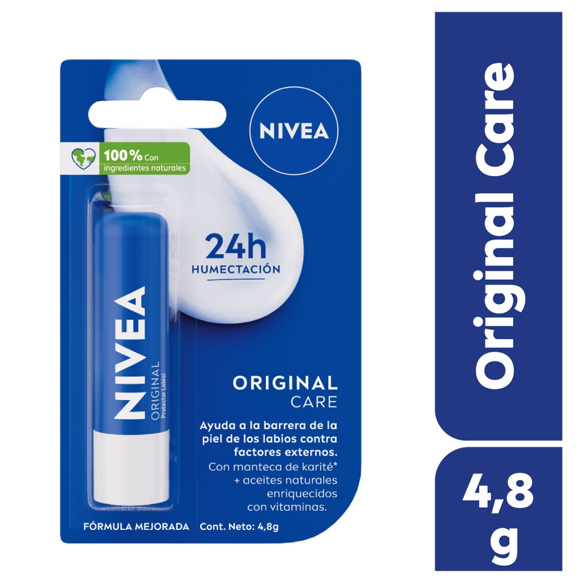 Labial Nivea Lip Care Essential - Tubo 4,8 G, , large image number null