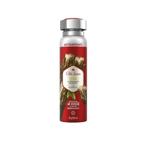 Old-Spice Spray Antitranspirante Le&ntilde;a - Frasco 150ML, , large image number null
