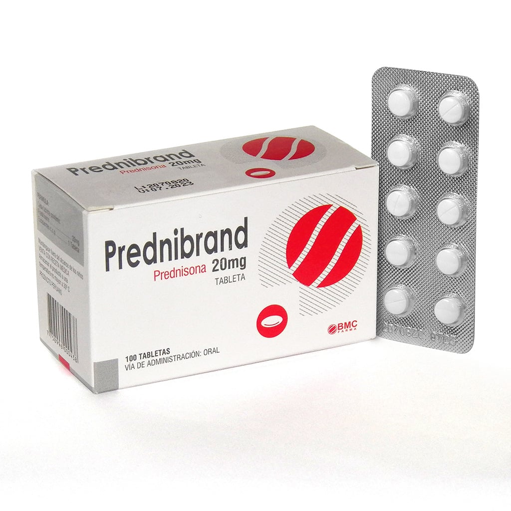 Prednibrand 20 Mg Tableta - Blister 10 UN, , large image number null