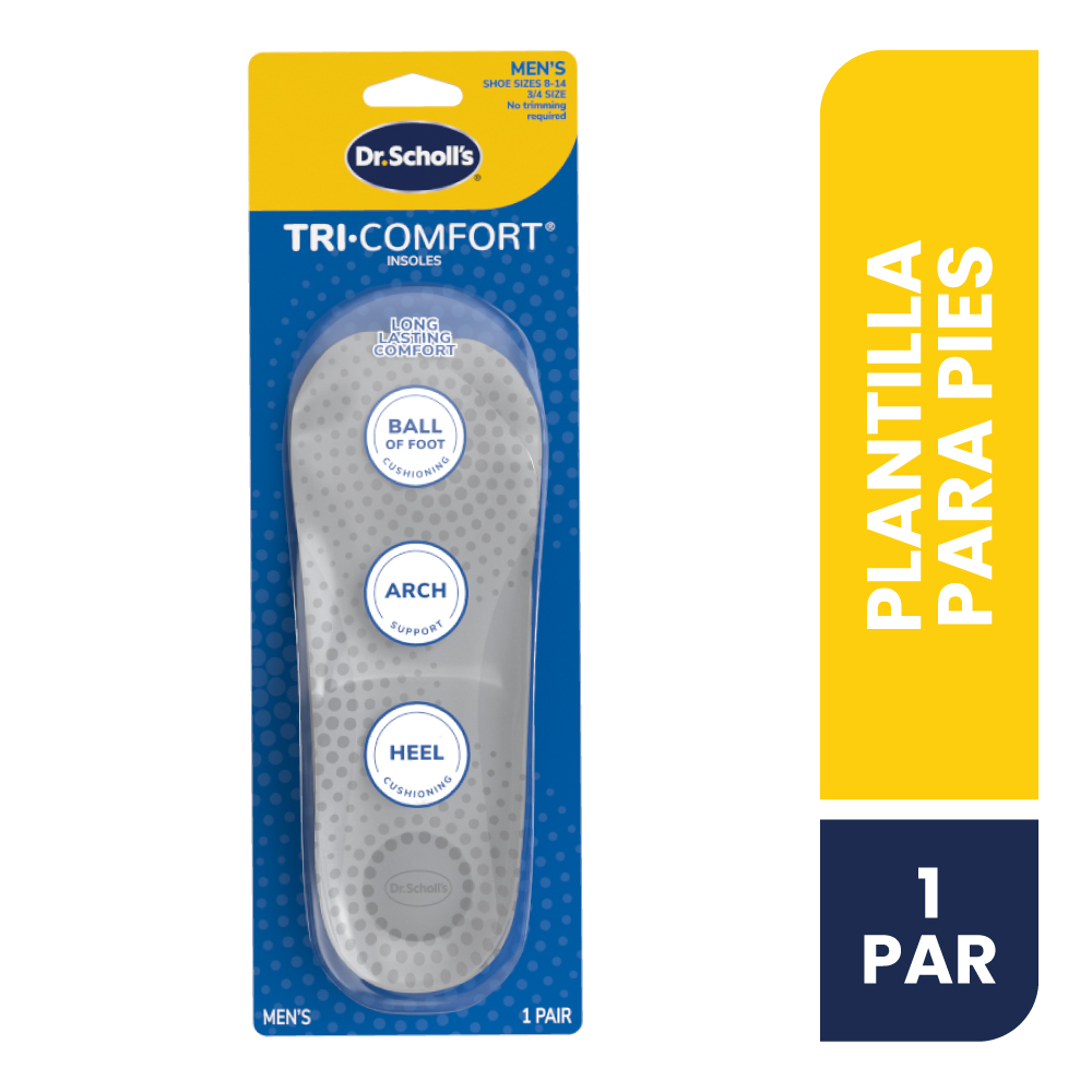 Dr Scholls Plantilla Tri Confort.H - 01 UN, , large image number null