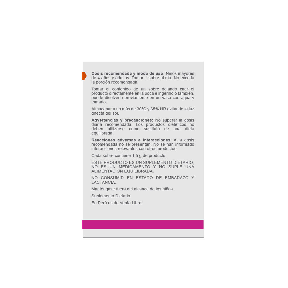 Lisefex Hierro Y Vitamina C Sobres - Caja 30 UN, , large image number null