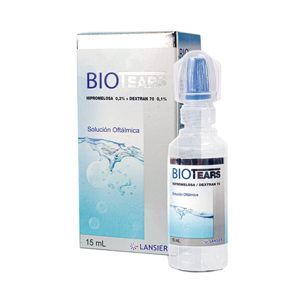 Bio Tears Soluci&oacute;n Oft&aacute;lmica Gotas - Frasco 15 Ml, , large image number null