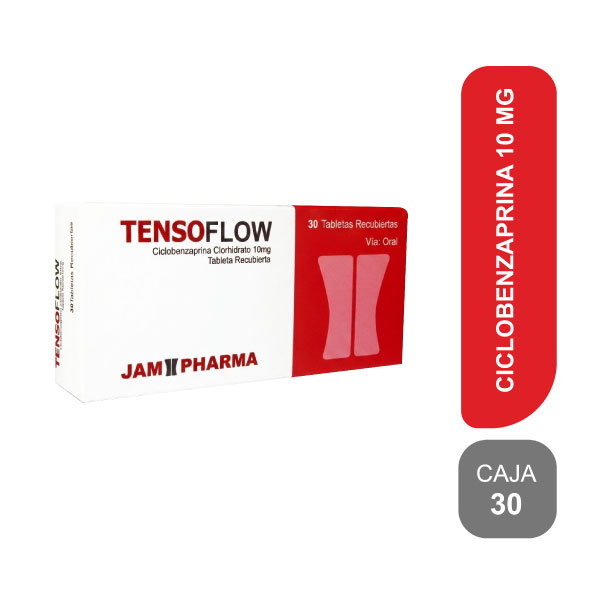 TENSOFLOW 10MG X 30 TAB #< image number null