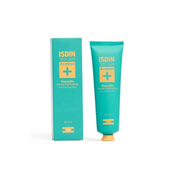 Isdin Acniben Mascarilla Facial Purificante - Frasco 75 Ml, , large image number null