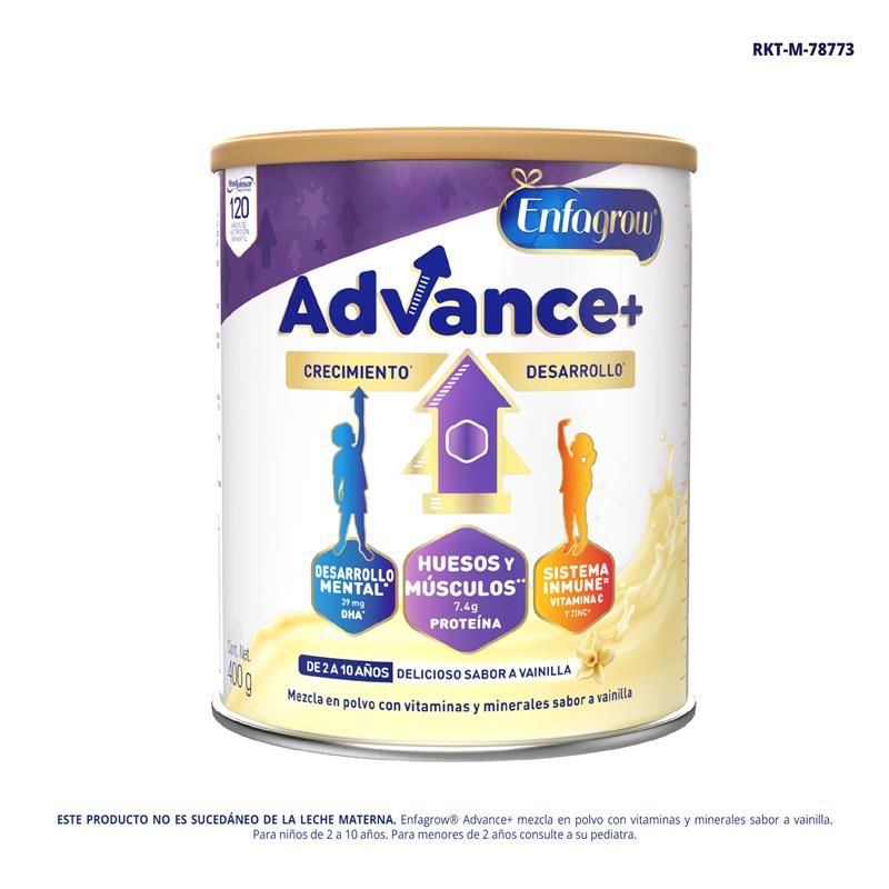 Enfagrow Advance+ Vainilla - Lata 400Gr, , large image number null