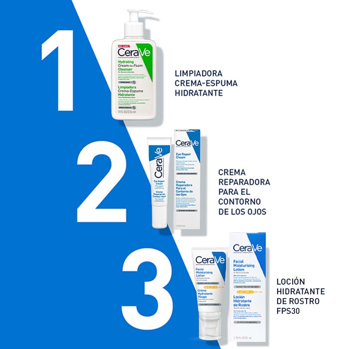 Cerave Loci&oacute;n Hidratante de Rostro SPF 30 - Frasco 52 ML, , large image number null
