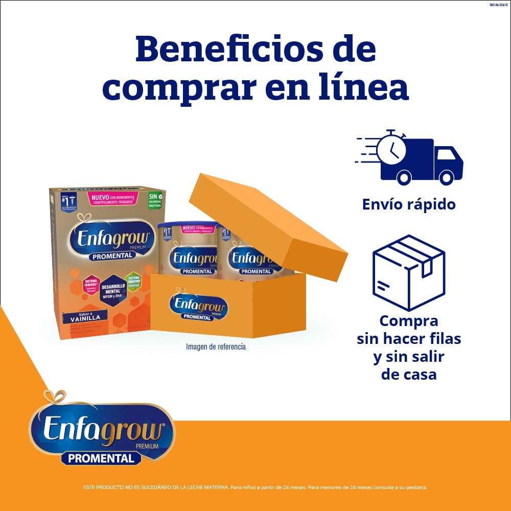 Enfagrow Premium Promental Sabor Vainilla - Lata 850 Gr, , large image number null