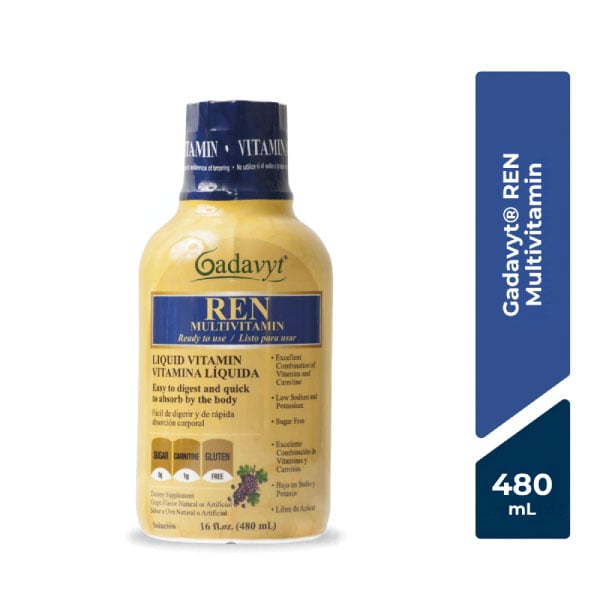 Gadavyt&reg; REN Multivitamins - Frasco 480 Ml, , large image number null