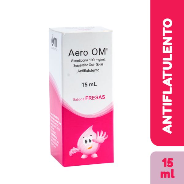 Gotas Aero OM 100 mg/mL Sabor Fresa image number null