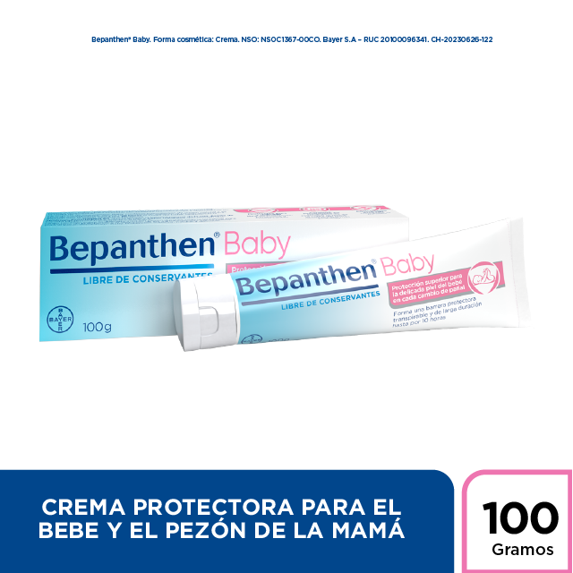 Bepanthen Baby Crema Protectora - Tubo 100 G, , large image number null