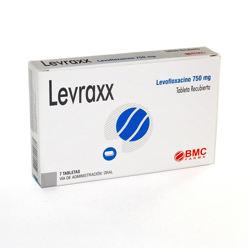 Levraxx 750 Mg  Tableta Recubierta - Caja 7 UN, , large image number null