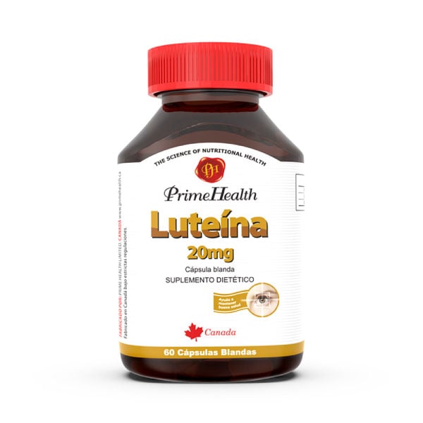 Luteina 20 Mg - Frasco 60 c&aacute;psulas blandas, , large image number null