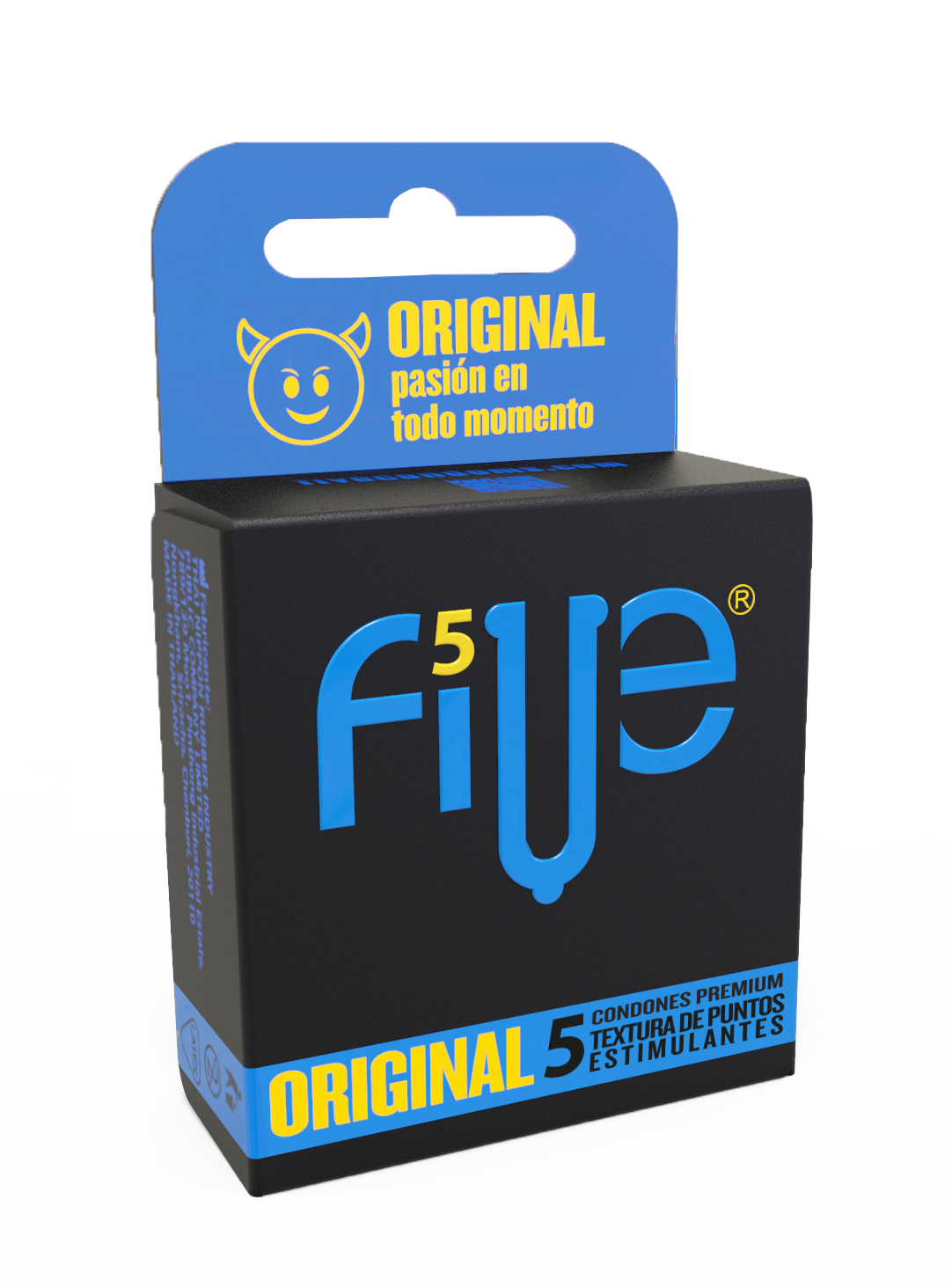 Preservativo Five Original  - Caja 5 UN, , large image number null