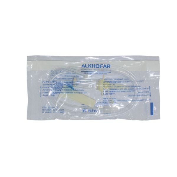 Equipo Venoclisis Descartable Alkhofar - Bolsa 1 UN, , large image number null