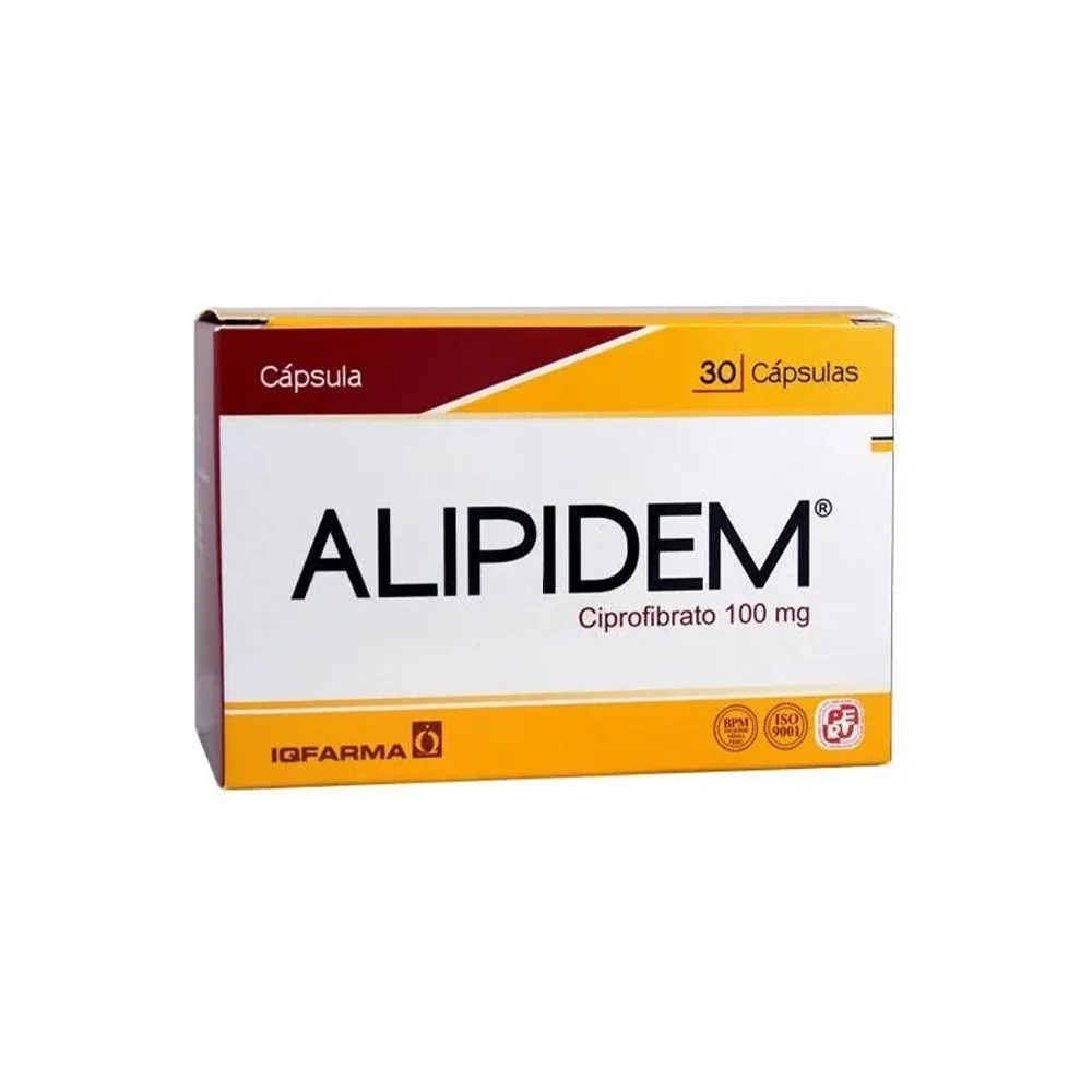 Alipidem 100 mg C&aacute;psulas - Caja 30 UN, , large image number null