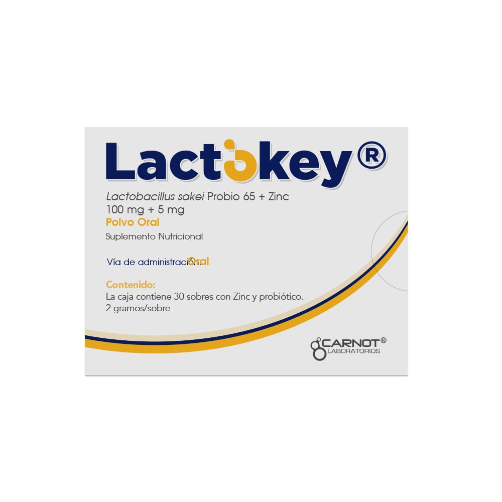 Lactokey 100mg + 5mg Polvo Oral Sobres - Caja 30 UN, , large image number null