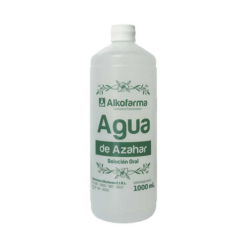 Agua de Azahar Alkofarma - Frasco 1000 ML, , large image number null
