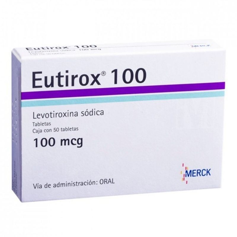 Eutirox 100Mcg Tableta - Caja 50 UN, , large image number null