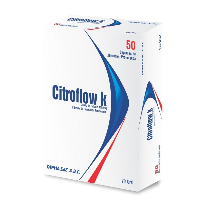 Citroflow K 1080 Mg C&aacute;psula Liberaci&oacute;n Prolongada - Caja 50 UN, , large image number null