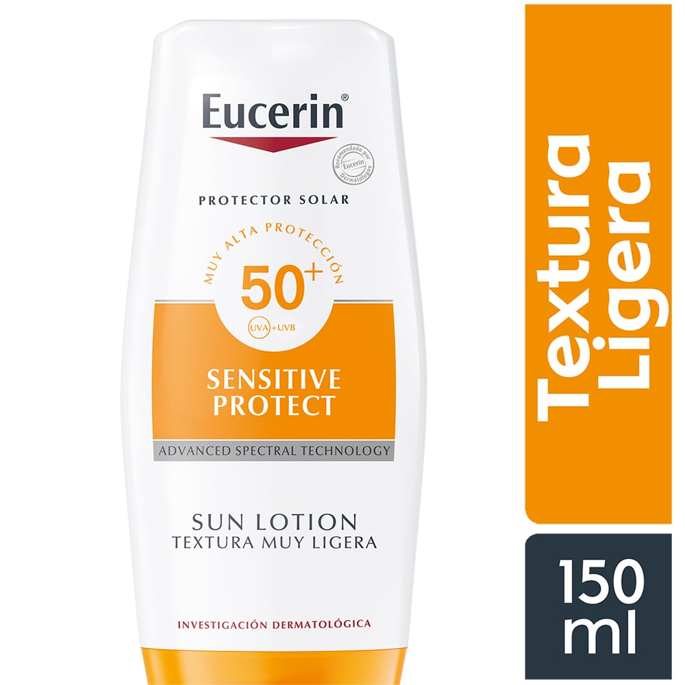 Eucerin Sun Lotion Textura Muy Ligera - Frasco 150 ML, , large image number null