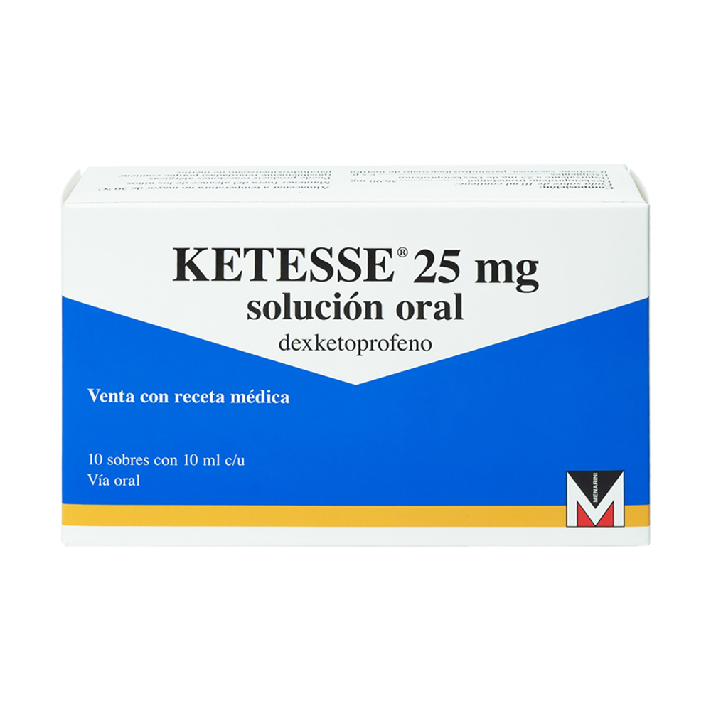 Ketesse 25mg Soluci&oacute;n oral - Caja 10 sobres, , large image number null