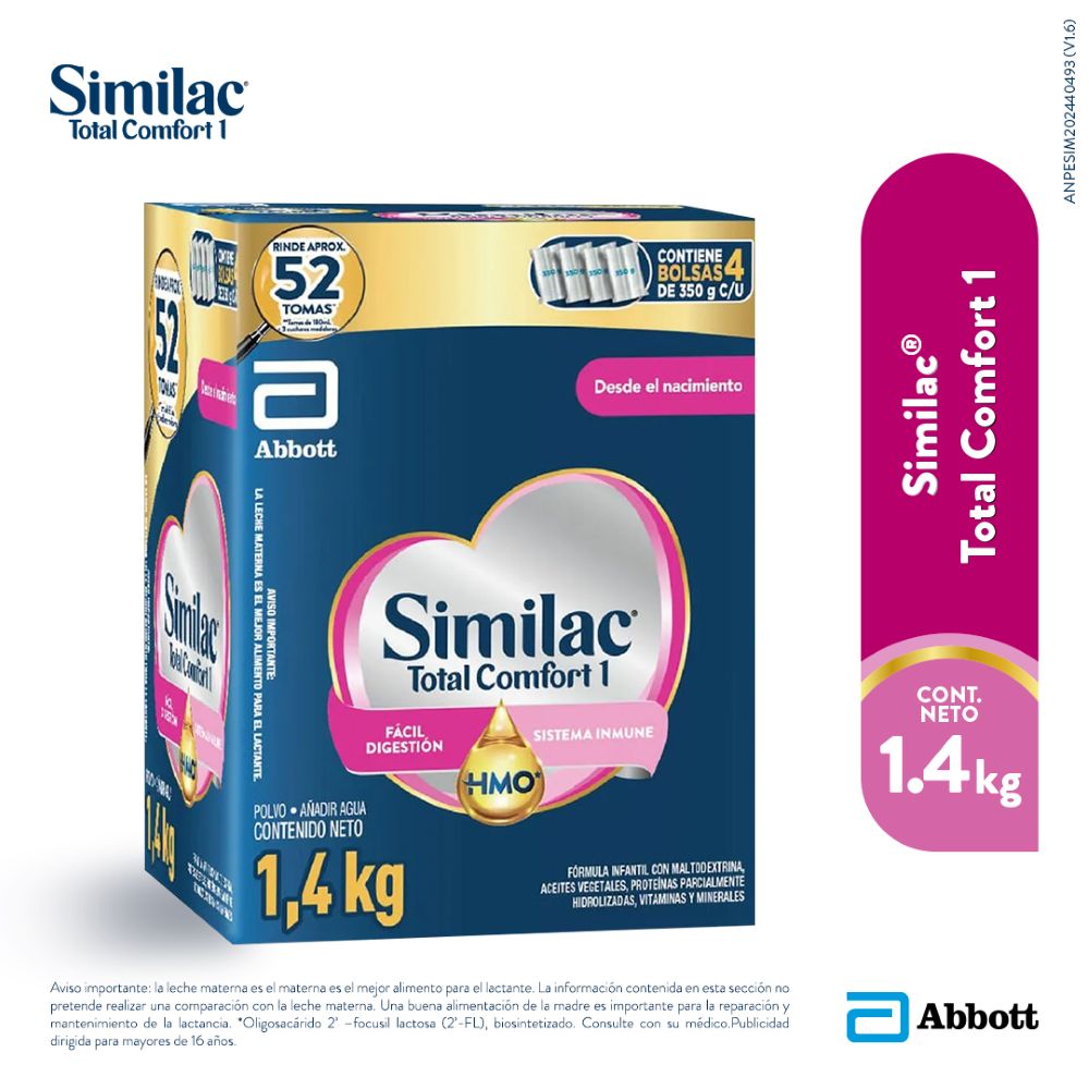 Similac Total Comfort 0-12 - Caja 1.4 KG, , large image number null