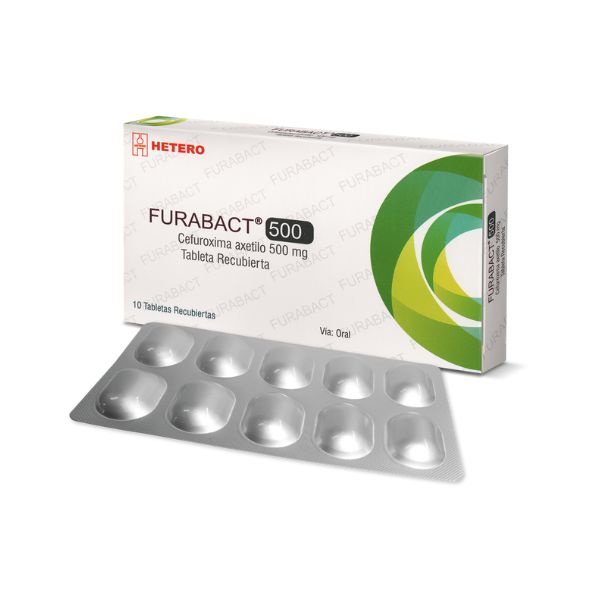 Furabact 500 Mg Tabletas - Caja 10 UN, , large image number null