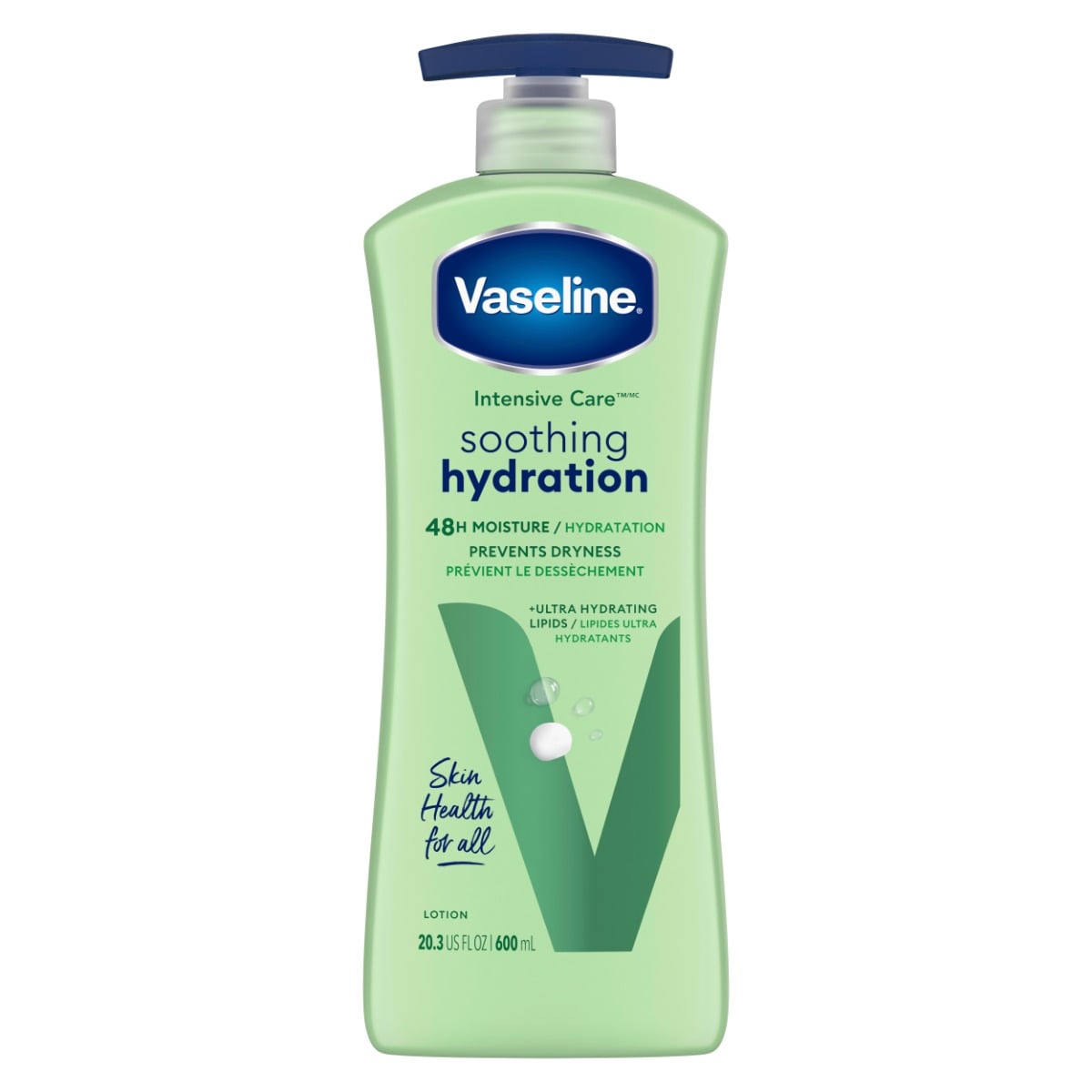 Loci&oacute;n Corporal Vaseline Soothing Hydration - Frasco 600 ML, , large image number null