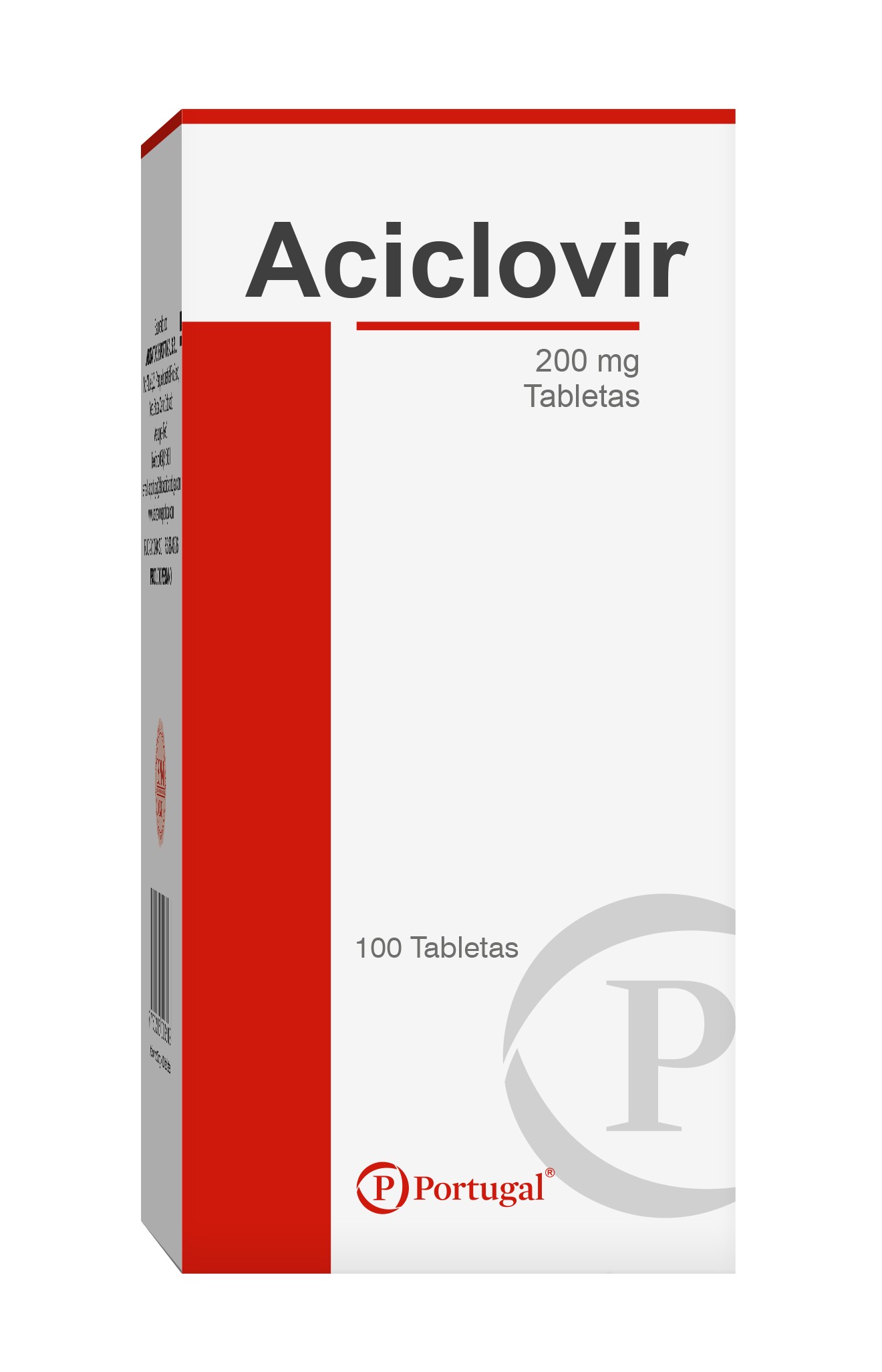 Aciclovir 200 Mg - Caja 100 UN, , large image number null