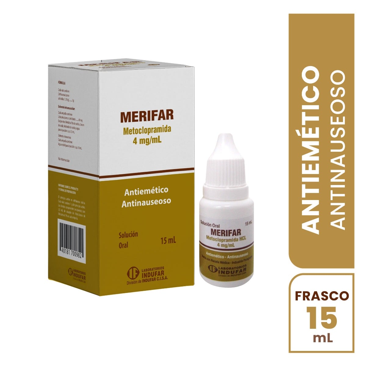 Merifar 4 Mg / ML Soluci&oacute;n Gotas - Caja 15 ML, , large image number null