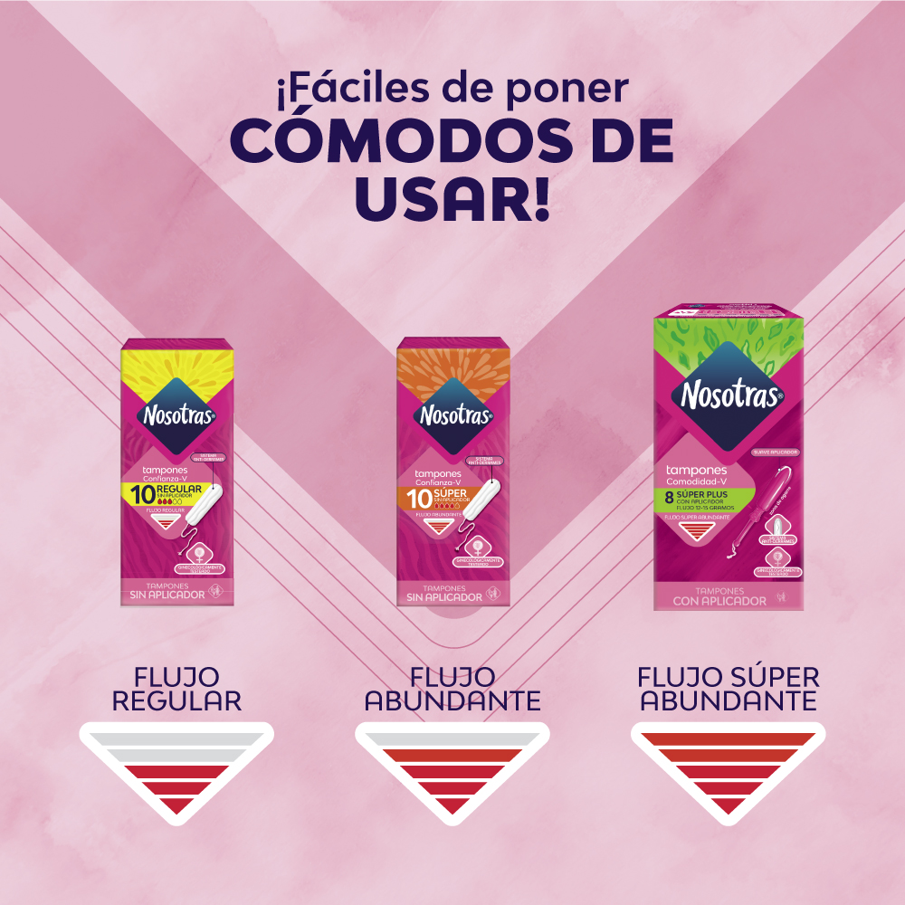 Nosotras Tampones Digital S&uacute;per - Caja 10 UN, , large image number null