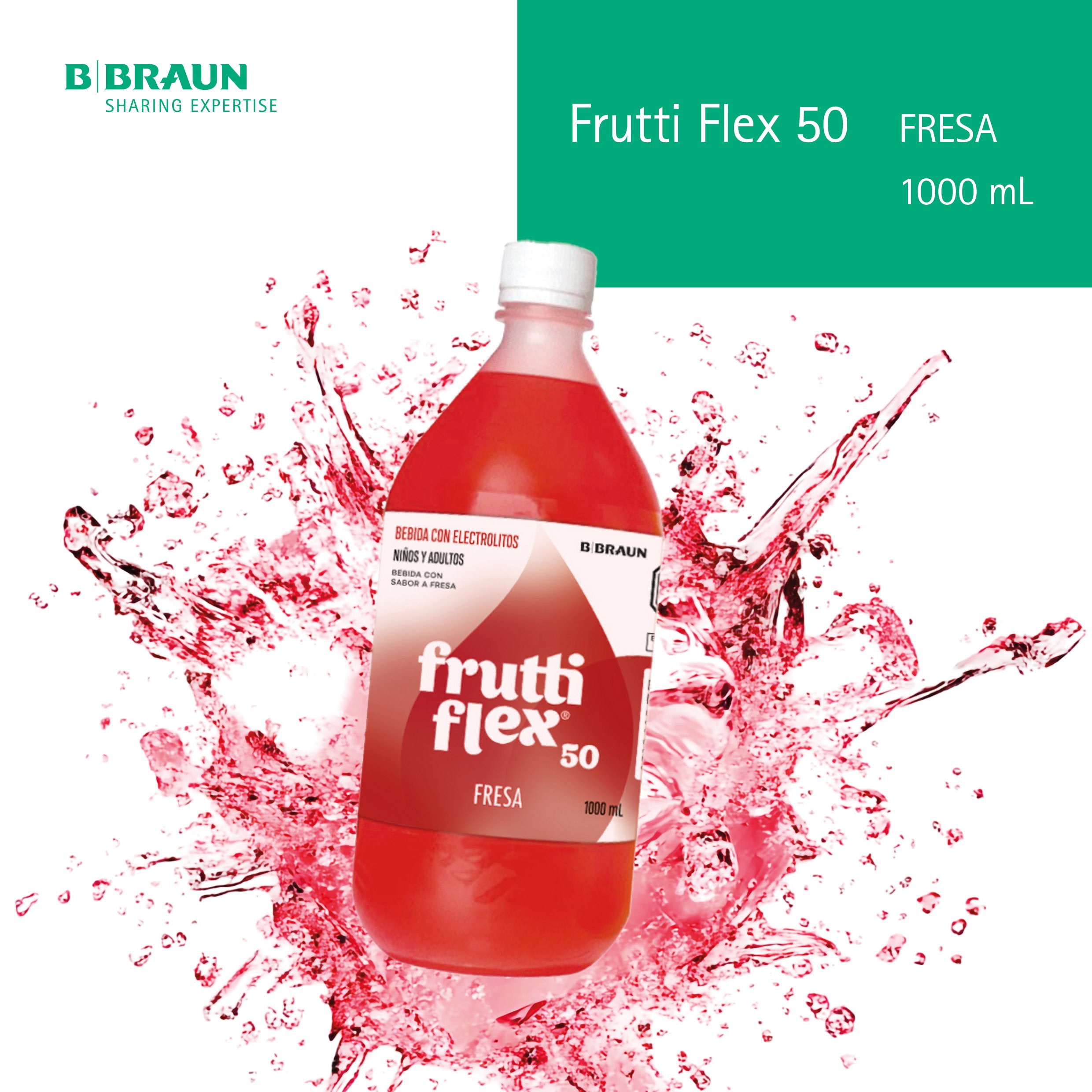 Fruttiflex 50 Fresa - Frasco 1000 ML, , large image number null