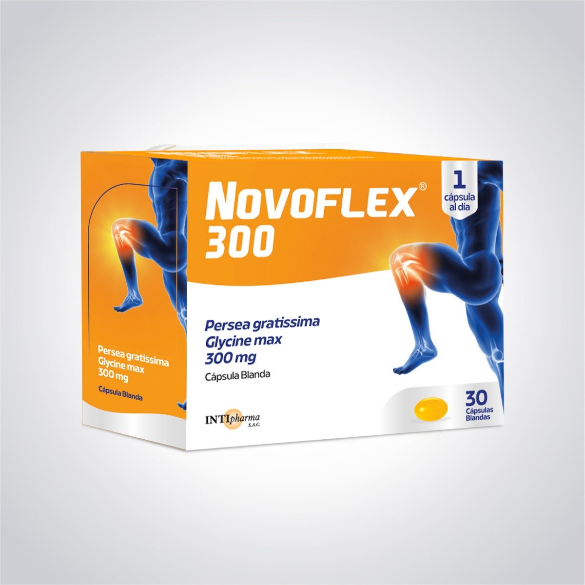 Novoflex 300 C&aacute;psulas Blandas - Caja 30 UN, , large image number null