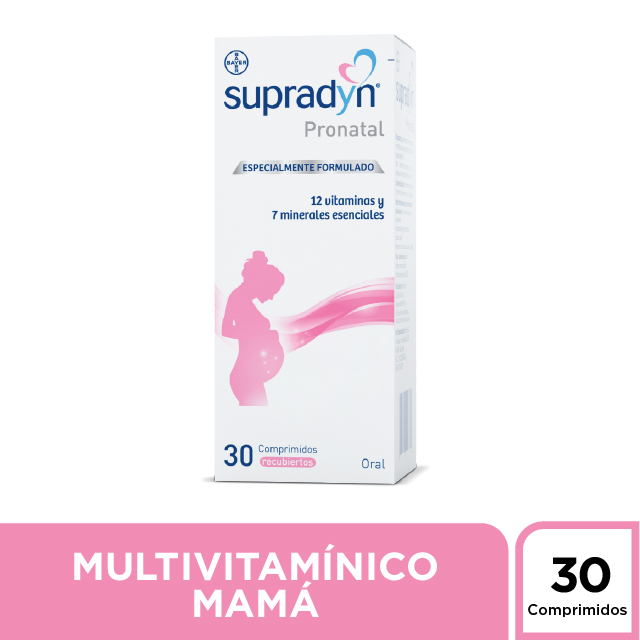 Supradyn Pronatal Multivitam&iacute;nico - Caja 30 UN, , large image number null