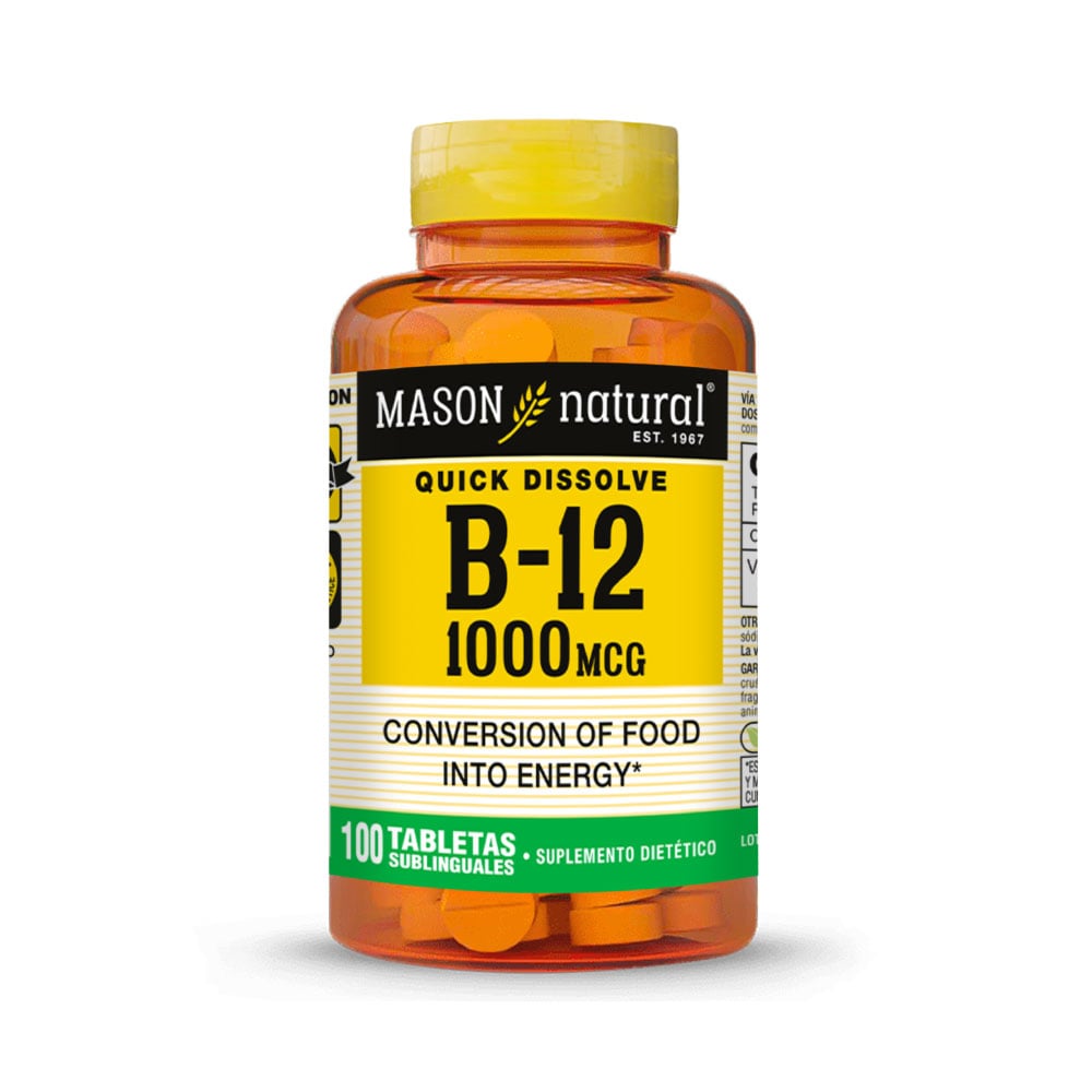 Vitamina B-12 1000MCG  - Caja 100 UN, , large image number null