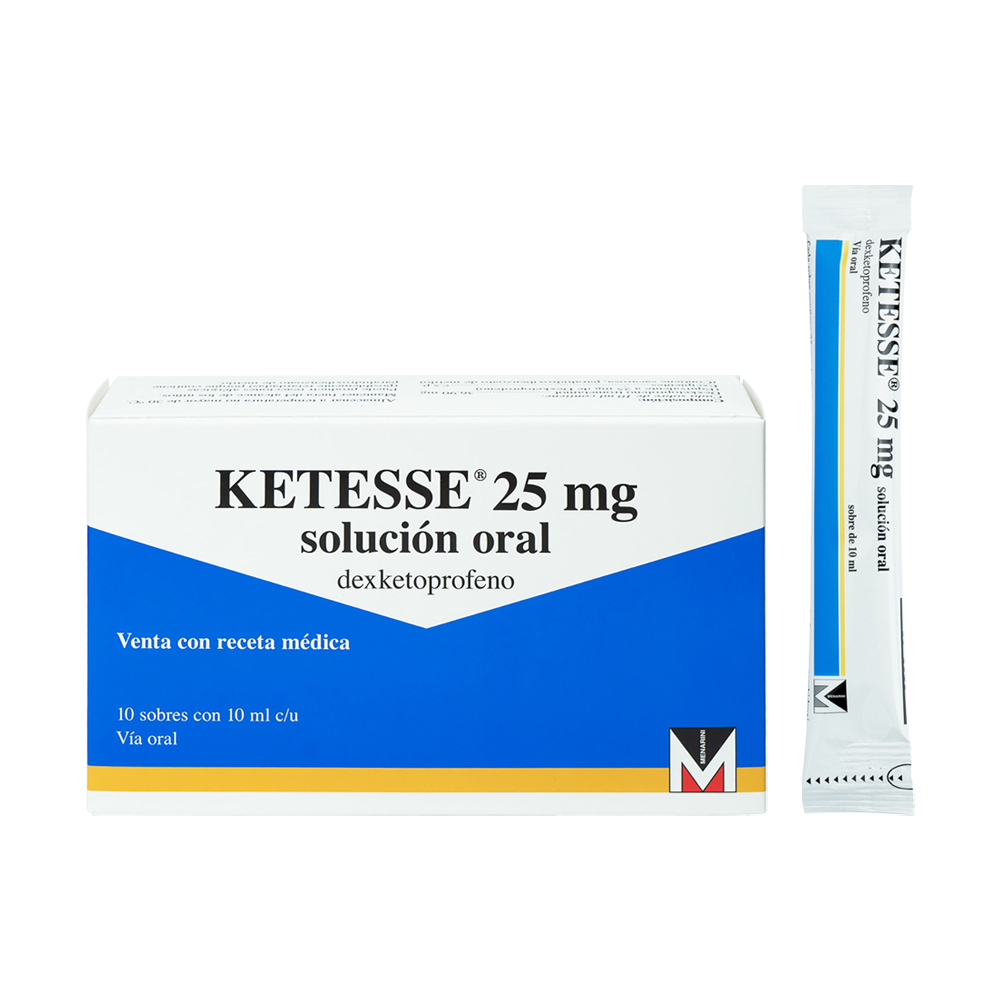 Ketesse 25mg Soluci&oacute;n oral - Caja 10 sobres, , large image number null