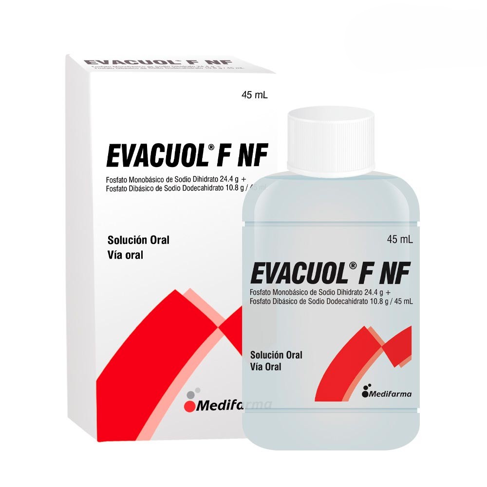 Evacuol F Nf 24.4g + 10.8g/45mL Soluci&oacute;n Oral - Frasco 45 ML, , large image number null