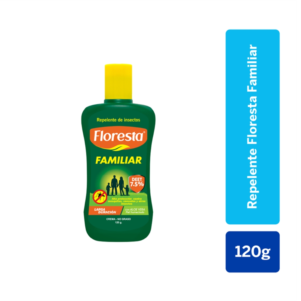 Repelente Floresta Familiar Crema - Frasco 120 G, , large image number null