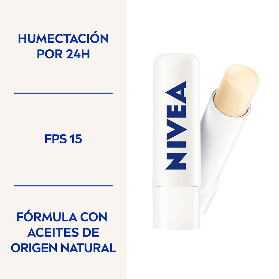 Labial Nivea Lip Care Med Protect - Tubo 4,8 G, , large image number null