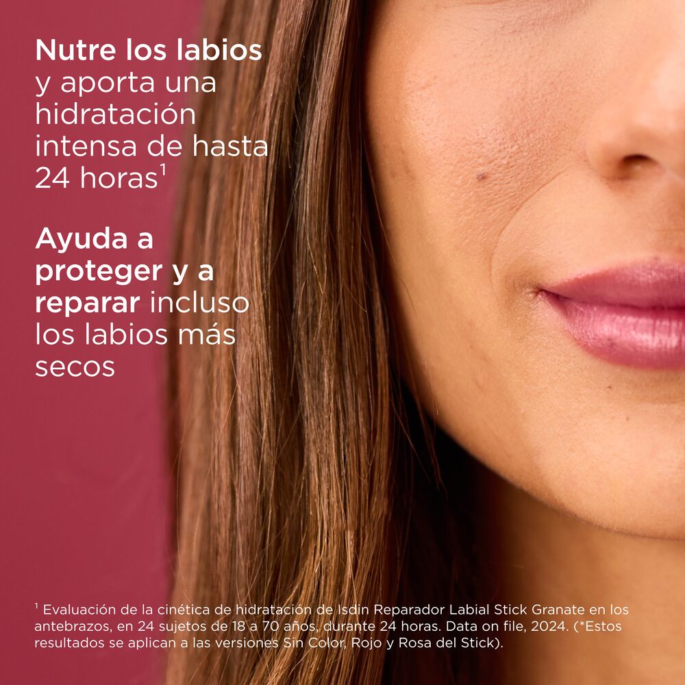 Isdin Reparador Labial Color Granate - Tubo 1 UN, , large image number null
