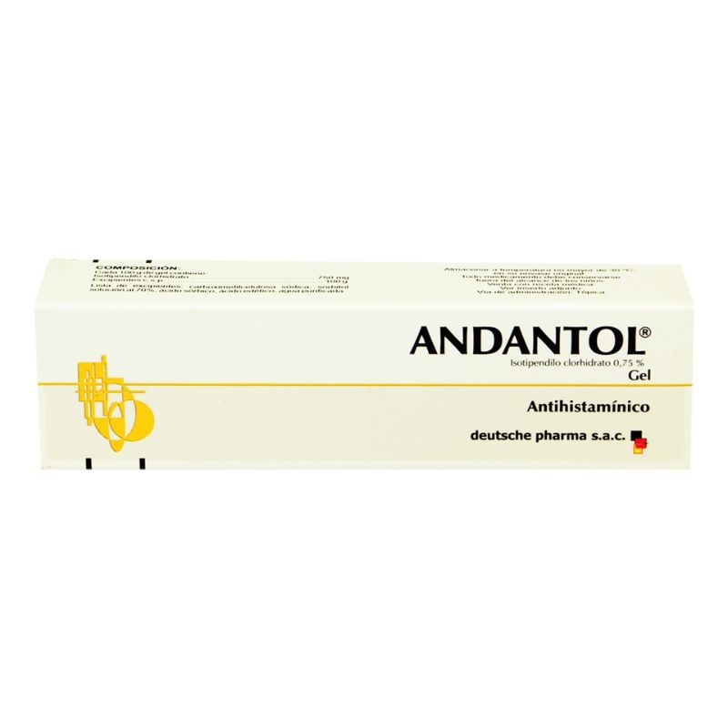 Andantol Gel - Tubo 20 G, , large image number null