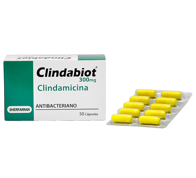 Clindabiot 300mg C&aacute;psulas - Caja 50 UN, , large image number null