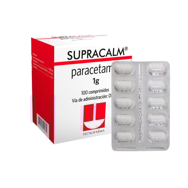 Supracalm 1 Gr Comprimido - Bl&iacute;ster 10 UN, , large image number null